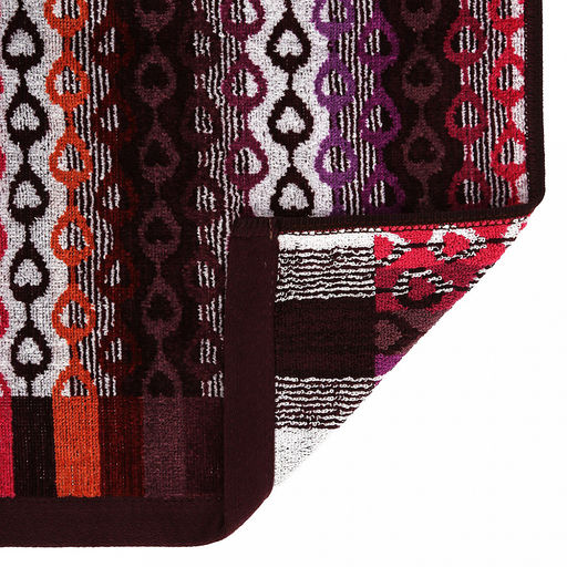 Missoni-3006 Полотенце махровое 34х78см, плотность 375гр/м2, 100% хлопок, сиреневый, Bolangde (Китай) - Домашняя мода фото 3