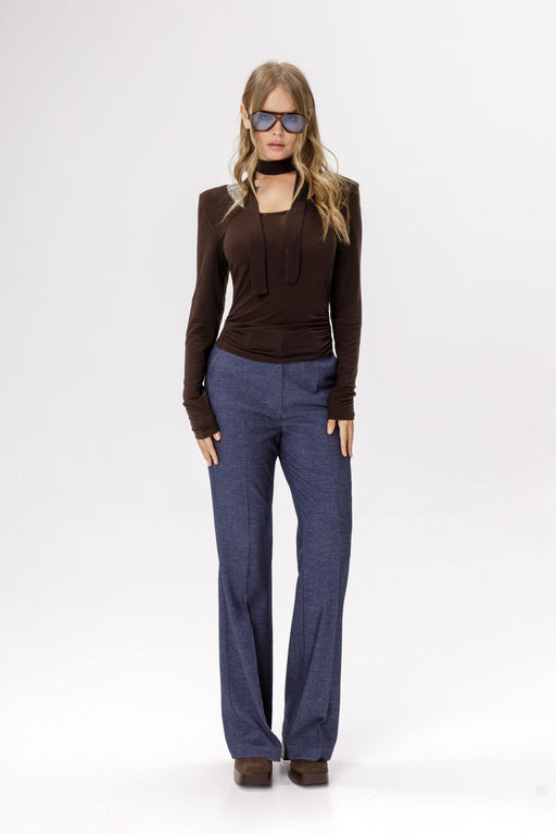 Джемпер Pirs 6521 коричневый