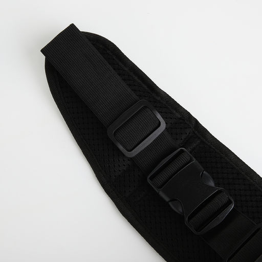 Сумка для бега, 3 отдела на молниях, светоотражающие элементы, отверстие для наушников, 50×0.1×11 см, голубая