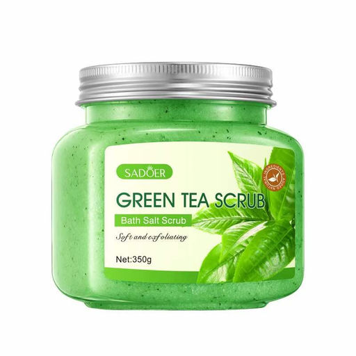 SADOER Скраб для тела антицеллюлитный Green Tea, 350 гр.  фото 5