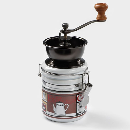 Кофемолка ручная Доляна «Латте», 17×12.2 см, керамический механизм