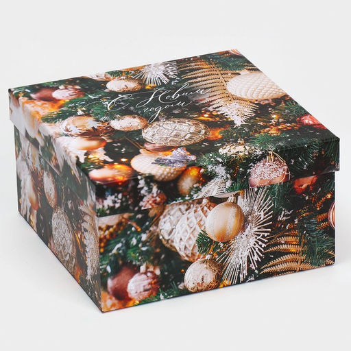 Набор подарочных коробок 6 в 1 «С Новым годом», 10×10×6 - 20×20×11 см