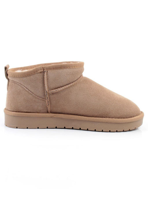 PF8300-3 BEIGE Угги женские (натуральная замша, 100% шерсть)
