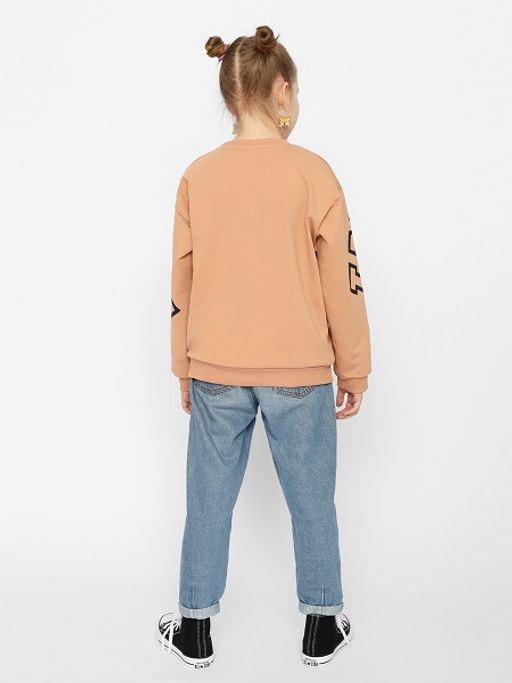 CRB wear/CSJG 63484-31-356 Джемпер для девочки,бежевый/Ex.Cherubino  фото 3