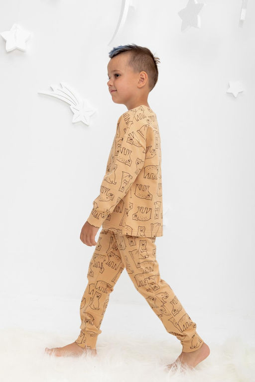 К 1587/24/итальянский песок,медведи пижама дет