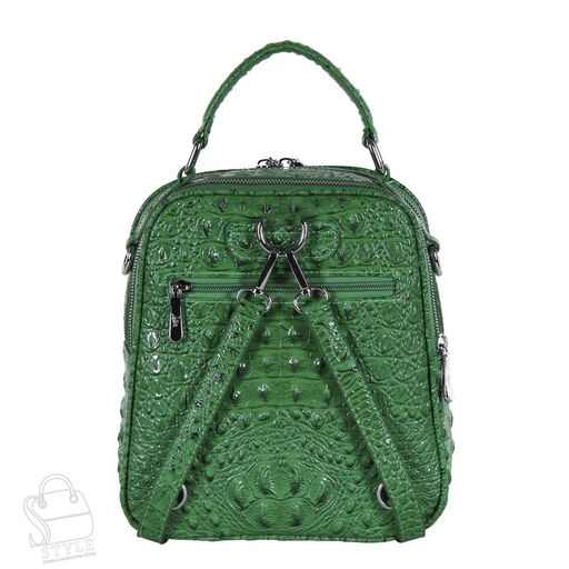 Рюкзак женский 69123-1 green Velina Fabbiano-Safenta/50
