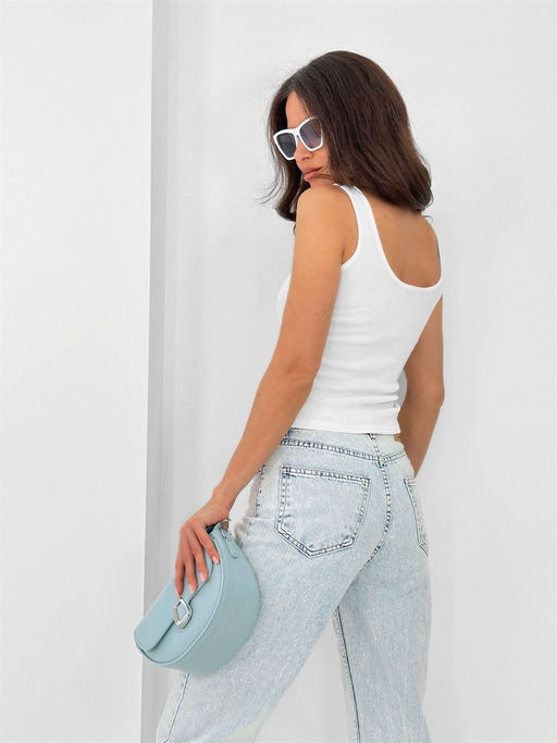 Топ Элайджа (белый) - Nadi bordo фото 3