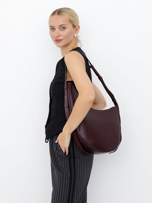 Сумка 1032M wine red Polina&Eiterou