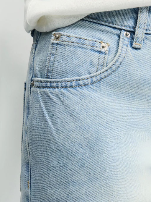 Джинсы straight с высокой посадкой регулярной длины / Zarina  фото 7