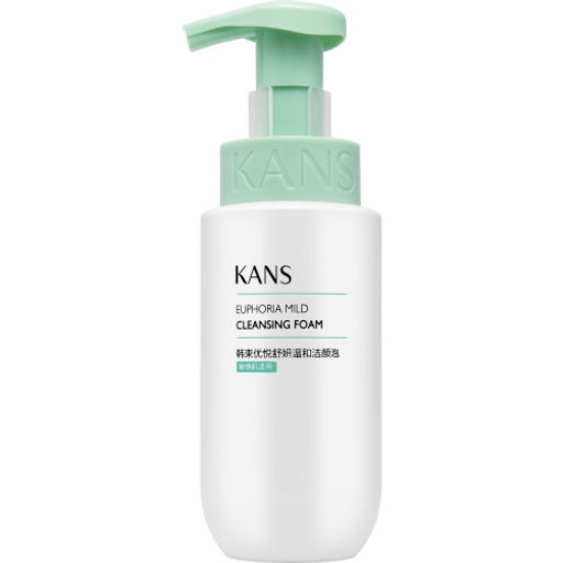 KANS Успокаивающая мягкая очищающая пенка для лица 200мл  фото 2