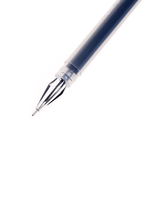 Цена за 12 шт. Ручка гелевая «Кристалл», безстержневая, чёрная, узел 0.38 мм