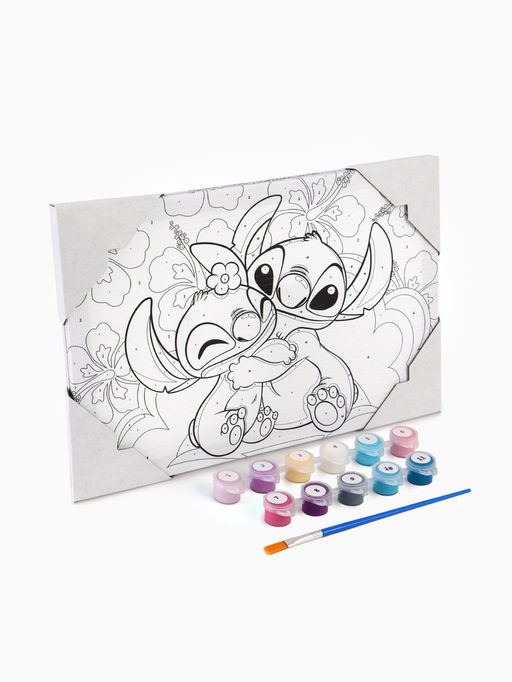 Картина по номерам с подрамником, 20?30 см, Монстрик - Disney фото 2