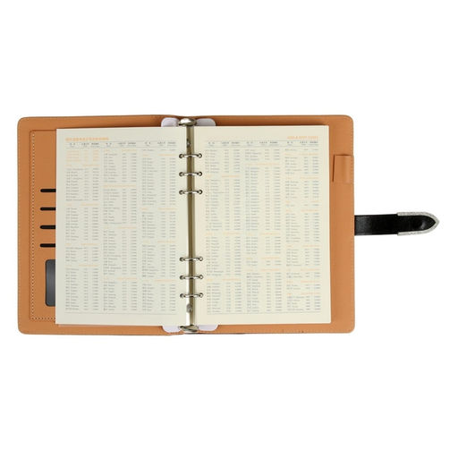 Органайзер на кольцах А5, 90 листов в линейку, с хлястиком, МИКС - Calligrata фото 11