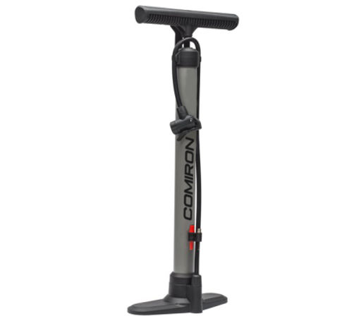 Насос напольный COMIRON NJORD, стальной корпус, 540*38мм, 612 см3, 7 бар, 100 psi., стальной шток 12мм., вес 592 гр. /уп 20/ - Галеонтрейд фото 9
