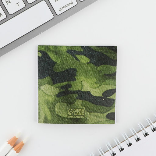 Подарочный набор, ручка шариковая и блокнот 16 л Настоящий защитник. 23 февраля - Artfox фото 5