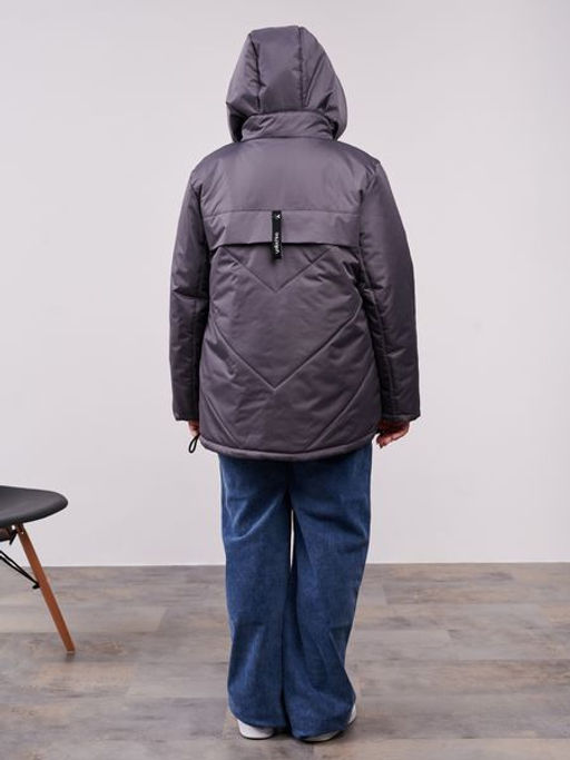 Куртка демисезонная Нэт серый - Yollochka фото 6