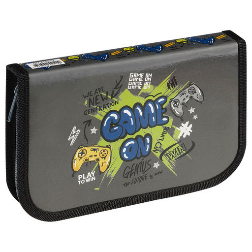 Пенал 1 отд. 200*130мм, ArtSpace "Game on" (ПK7_Л130002) ламинация