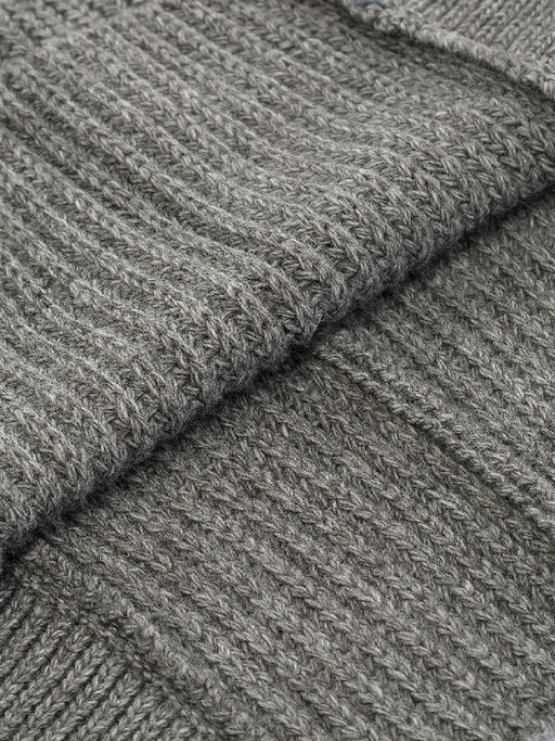 Шапка жен. шерсть+акр LB-BR55036 d.grey melange - Labbra фото 8