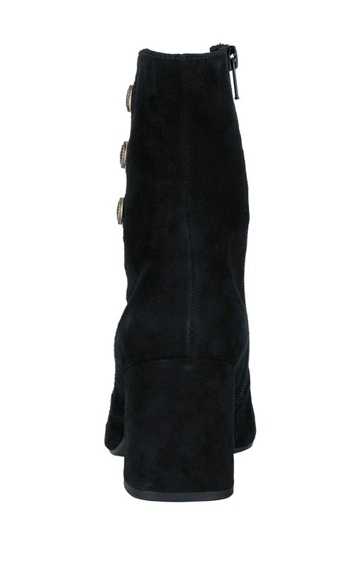 Замшевые полусапожки GABOR, черные  фото 6