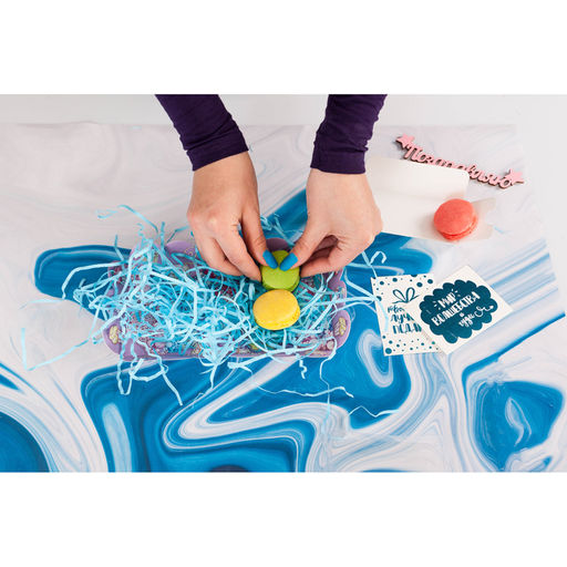 Наполнитель бумажный, голубой, 100 г - Simaland фото 3