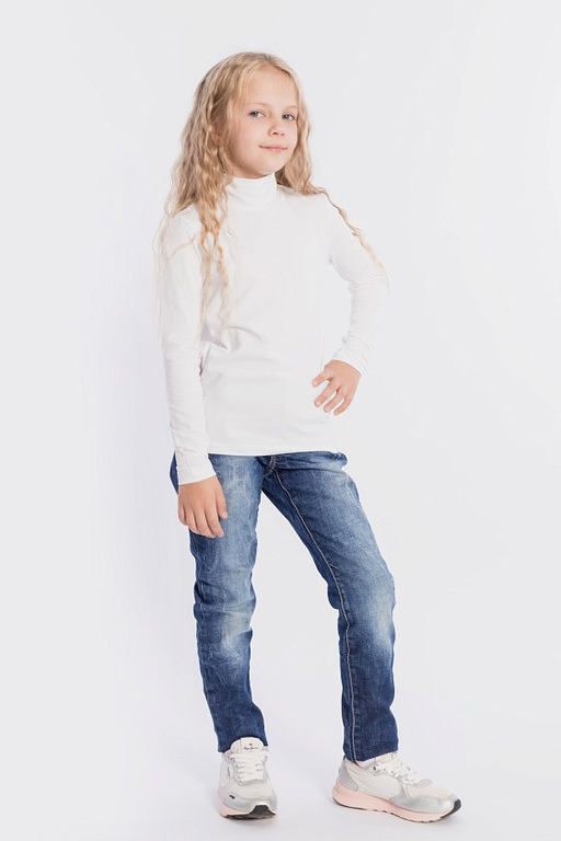 Водолазка М223078б Белый - Елена фото 2