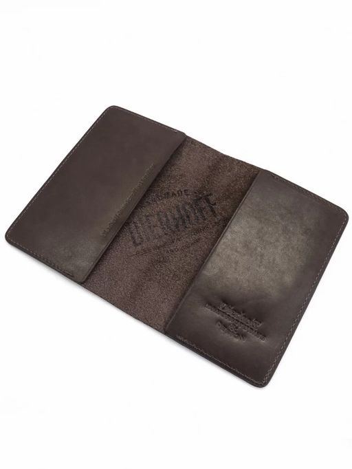 Мужская кожаная обложка для паспорта Dierhoff Д 6014-900 - Sergio valentini фото 2