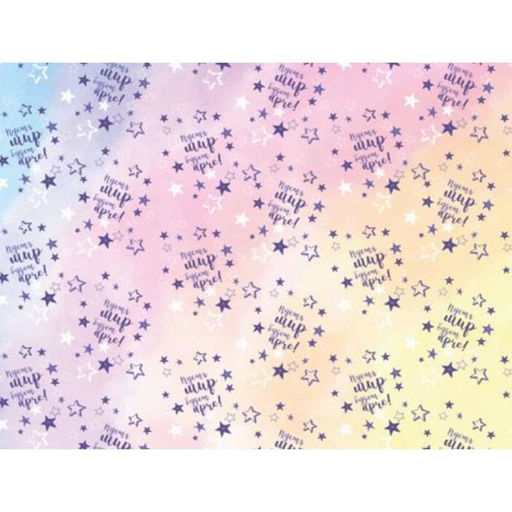 Цена за 10 шт. Бумага упаковочная глянцевая Пусть мир будет ярче!, 50 х 70 см - UPAK LAND фото 6
