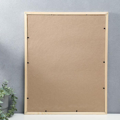 Фоторамка для фото 40×50 см Beatrice, белое дерево, (пластиковый экран)