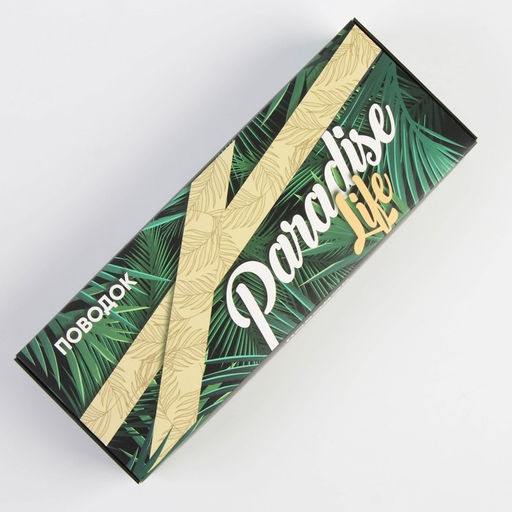 Поводок Paradise life, застёжка - фастекс, 2.5 см, 1.5 м - Пушистое счастье фото 5