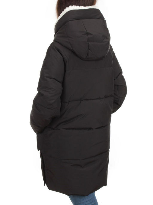 Y23-868 BLACK Куртка зимняя женская (тинсулейт) - Fashion фото 4