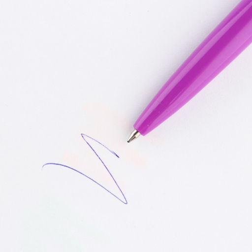 Цена за 10 шт. Ручка шариковая, синяя паста, 0.7 мм, автоматическая, пластик Ты прекрасна!