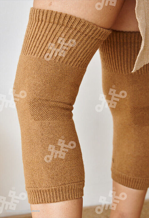 Наколенники длинные из монгольской шерсти применяются при различных заболеваниях