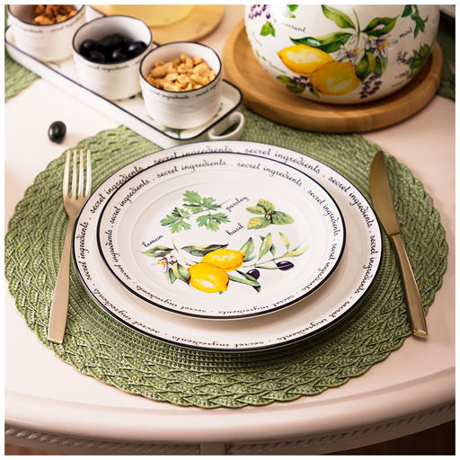 НАБОР ТАРЕЛОК ЗАКУСОЧНЫХ LEFARD СЕКРЕТНЫЕ ИНГРЕДИЕНТЫ 2 ШТ. 21,5 СМ  фото 5