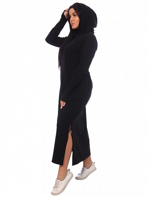 РАСПРОДАЖА платье с перчаткой_О37/черный - Ihomelux фото 3