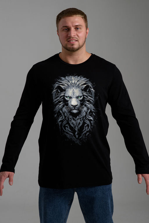 8546 Футболка с длинным рукавом мужская