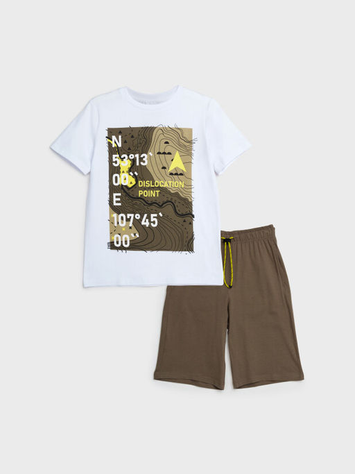 PlayToday / Комплект для мальчика: футболка, шорты фото 7