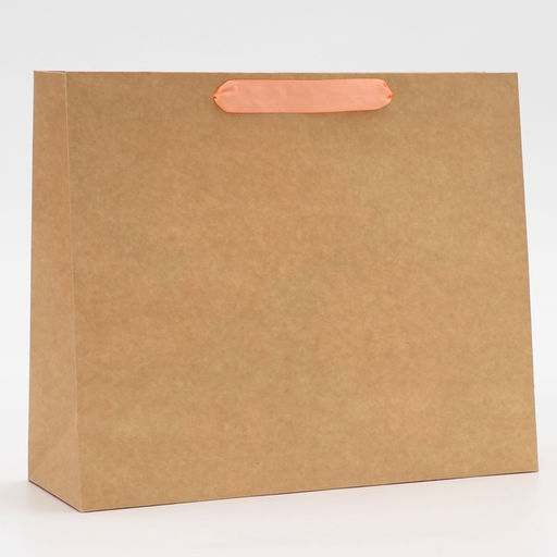 Пакет подарочный с PVC окном, Пионы, 31?11?26 см