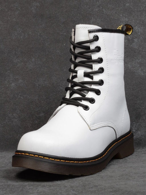 04-10072004 WHITE Ботинки зимние женские (натуральная кожа, натуральный мех)