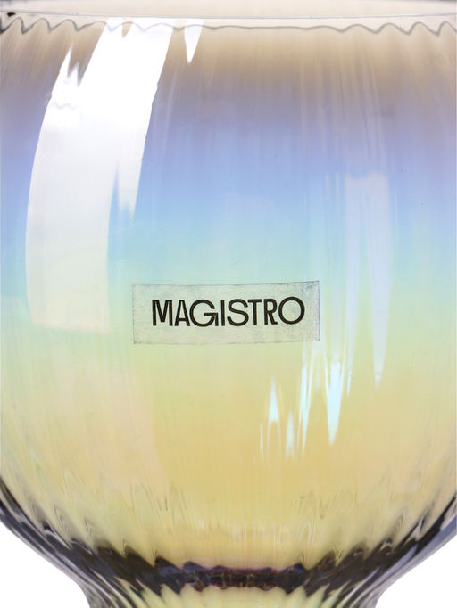 Пивной бокал Magistro «Топ», 530 мл, 14.5×4.8×7.7 см, на ножке, стекло, прозрачный