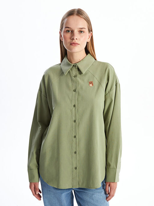 Nak??l? Oversize Kad?n G?mlek Tunik