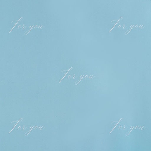 Цена за 10 шт. Бумага упаковочная глянцевая двухсторонняя «For you», 50 х 70 см
