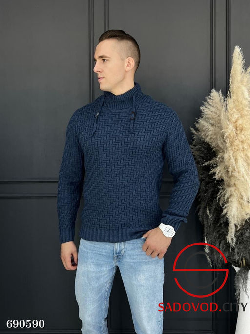 Мужской свитер тёплый зимний - Bruno фото 7