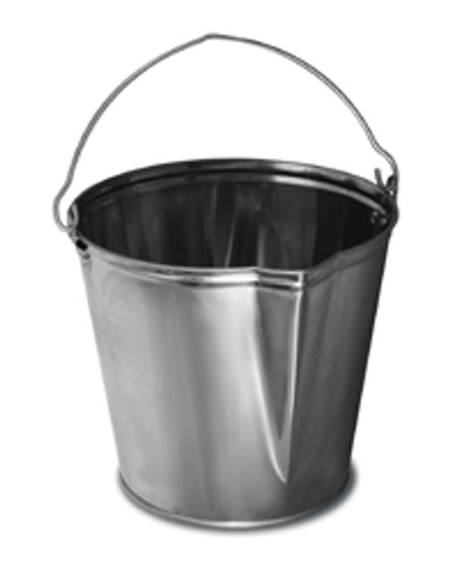 Подойник 9 л. из нерж. стали