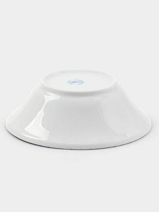 Салатник Добрушский завод «Версаль», 600 мл, фарфор, белая, синяя