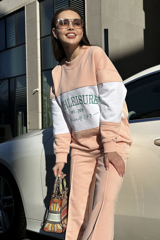 Свитшот GO F4062/07-01.164-170 персик - Pirs фото 2