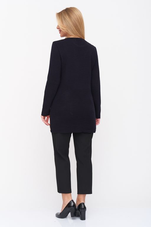 Джемпер Д 2402/сине-терракотовый - Текстильная мануфактура фото 4