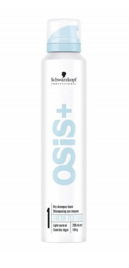 Osis fresh texture сухой шампунь-пена для волос 200 мл