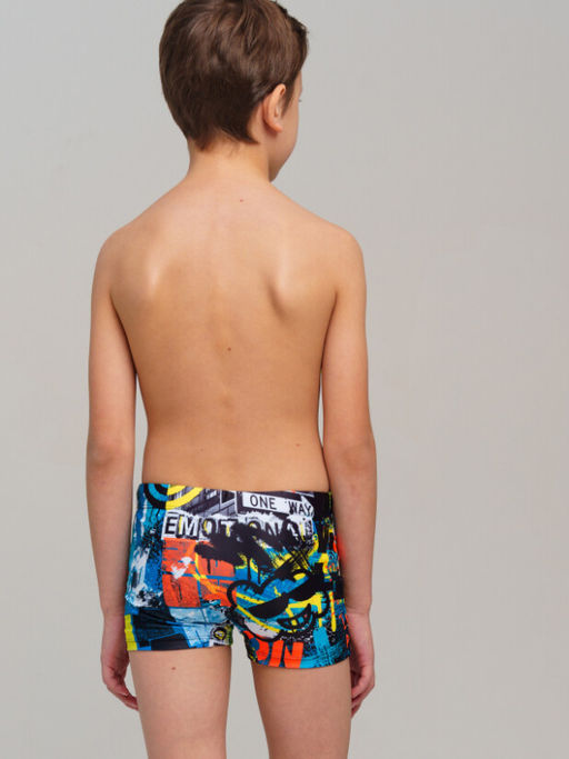 12511608 Плавки-шорты для мальчиков, средней длины - Playtoday фото 2