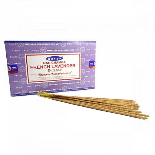 Благовония Satya M French Lavender Французская Лаванда 15gm уп-12шт  фото 2