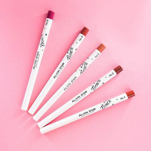 .Alvin Dor A LA FRENCH ALF-23 Карандаш для губ Waterproof gel lip pencil тон 05 сosmic базиликовый